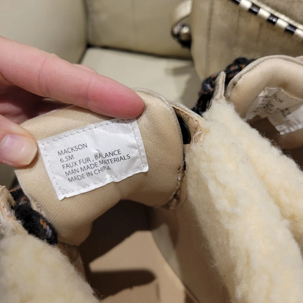 Women's Gold Cream Ankle Boots